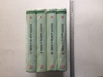 Savaş ve Barış – Lev Tolstoy (4 Cilt Takım)