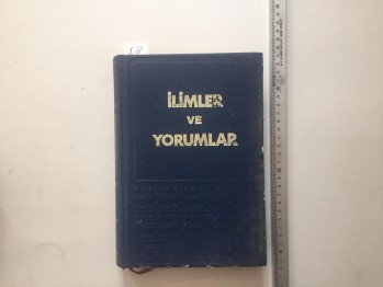İlimler ve Yorumlar – Hekimoğlu İsmail, H. Hüseyin Korkmaz – TÜRDAV – 450s. (Ciltli)
