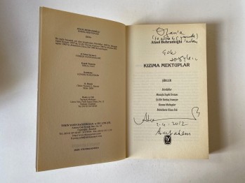Kızıma Mektuplar – Ataol Behramoğlu (İmzalı)