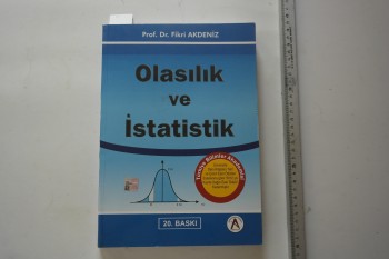 Olasılık ve İstatistik – Prof. Dr. Fikri Akdeniz , Akademisyen Kitabevi , 602 s.