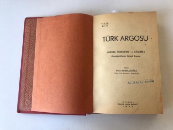 Türk Argosu – Ferit Devellioğlu (Ciltli)