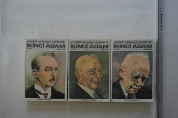 İkinci Adam 1950-1964 (3 Cilt Takım) – Şevket Süreyya Aydemir , Remzi Kitabevi , 5. Baskı 1988