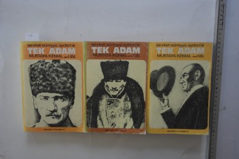 Tek Adam Mustafa Kemal 1922-1938 (3 Cilt Takım) – Şevket Süreyya Aydemir , Remzi Kitabevi , 11. Basım 1992