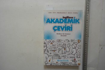 İngilizce Akademik Çeviri – Resul Geyik , Pelikan Yayınları , 336 s.