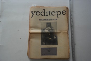Yeditepe Sanat Dergisi  10 Adet , 1968