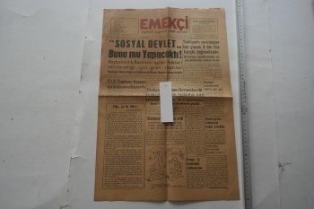 Emekçi Gazetesi , Sayı:6 , 1964