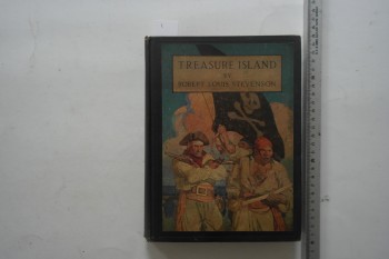 Treasure Island – Robert Louis Stevenson , 1947 Basım , N. C. Wyeth , 273 s. (Ciltli)