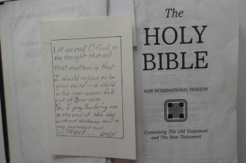 The Holy Bible 1997 Baskı Deri Ciltli İngilizce İncil