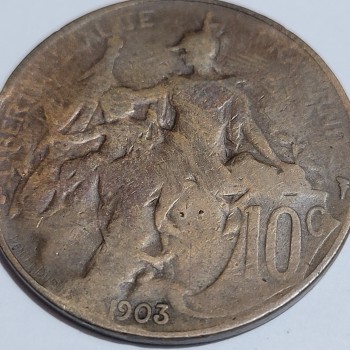 1903 Fransa 10 Centim