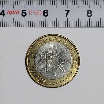 2016 Arjantin 2 Peso (Hatıra Para)