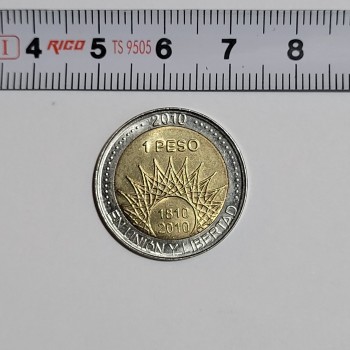 2010 Arjantin 1 Peso.. (Hatıra Para)
