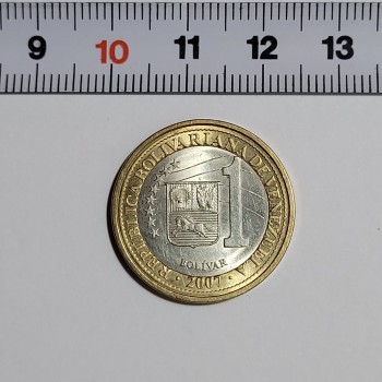 2007 Venezuela 1 Bolivar