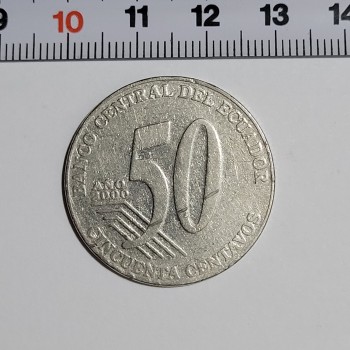 2000 Ekvador 50 Centavos