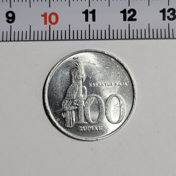 2002 Endonezya 100 Rupi
