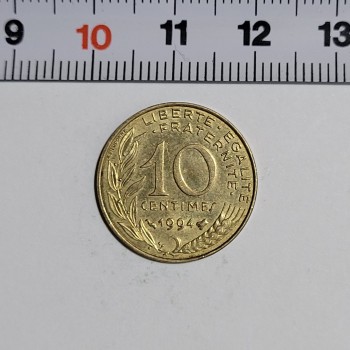 1994 Fransa 10 Centimes