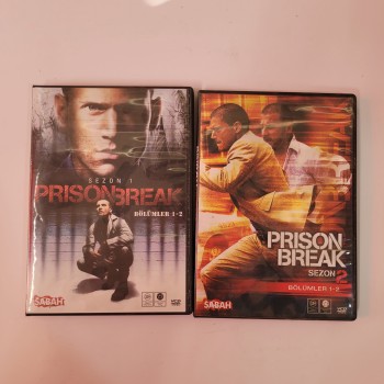 Prison Break 1. ve 2. Sezon Full Set (22 DVD, 44 Bölüm)
