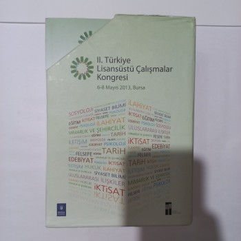 2. Türkiye Lisansüstü Çalışmalar Kongresi (Kutulu, 5 Cilt)