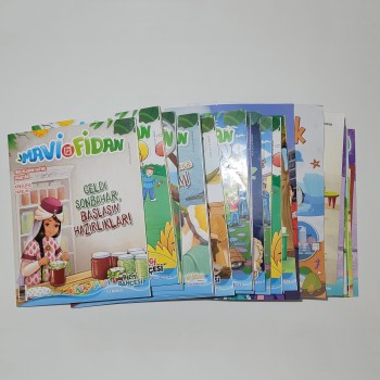 Karışık Çocuk Dergisi Lotu ve Ekleri (30'dan fazla dergi)