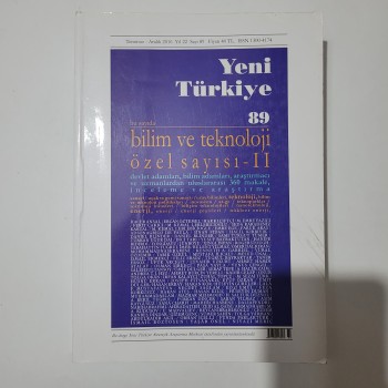 Yeni Türkiye 89 Bilim ve Teknoloji Özel Sayısı 2