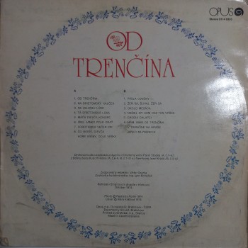 Od Trencina (Romanya Şarkıları Plağı)