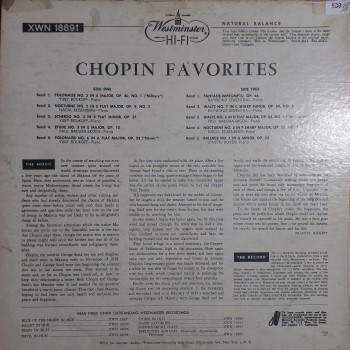 Chopin Favorites