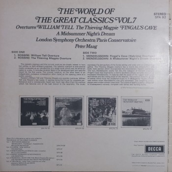 The World of the Great Classics Vol 7