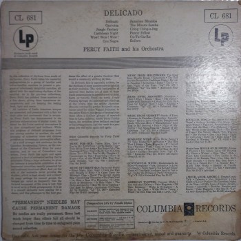 Delicado - Percy Faith and His Orchestra