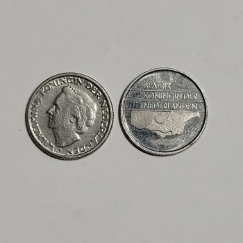 Hollanda 10 cent 2 adet farklı dönem