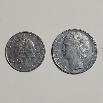 İtalya 50 ve 100 lire