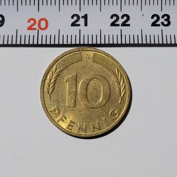 Almanya 10 pfennig