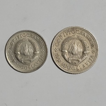 Yugoslavya 1 ve 2 Dinar