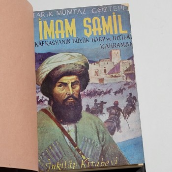İmam Şamil (Ciltli) - 1961 İnkılap Kitabevi - Yazar: Tarık Mümtaz Göztepe - 292s.