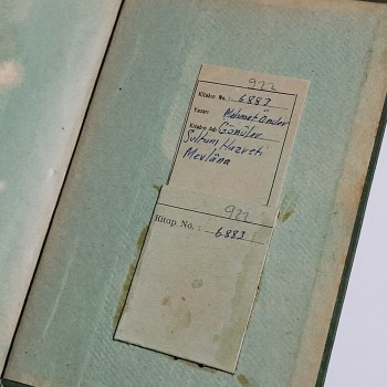 Gönüller Sultanı Hz. Mevlana (Ciltli) - 1961 Fatiş Yayınevi - Yazar: Mehmet Önder - 156s.