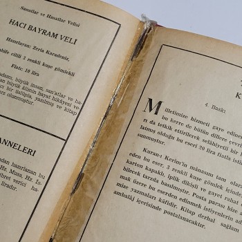 Hz. Muhammed ve Hadisleri (Ciltli) - 1964 Okat Yayınevi - Yazar: Abdulbaki Gölpınarlı - 154s.