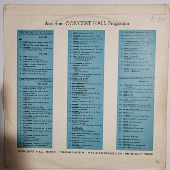 Konzert Zu Hause - Concert Hall Frankurt/m.