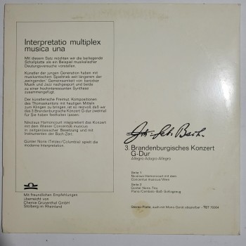 Bach Gestern - Und Heute - Johann Sebastian Bach