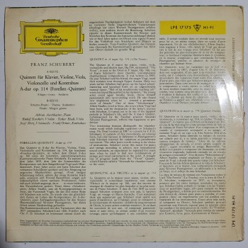 Franz Schubert: Forellen - Quintett