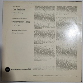 Franz Liszt, Les Prèludes - Alexander Borodin, Polowetzer Tänze