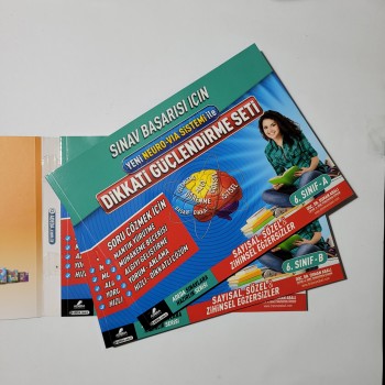 Sınav Başarısı İçin 3 Kitap Dikkati Güçlendirme Seti 6. Sınıf