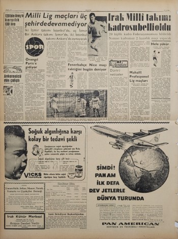Ulus Gazetesi - 27 Kasım 1959 - Hastahanede tedavinin ücretli olması isteniyor - 6 Sayfa