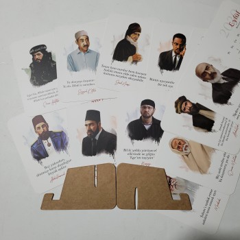 2020 Dava Adamları Masa Takvimi (Kutulu)