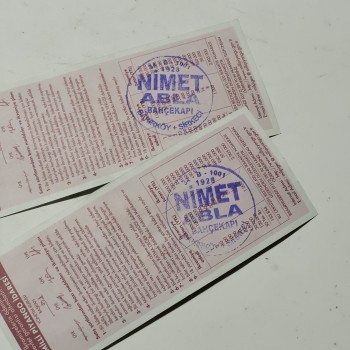 1988 - 2006 (2 Adet Nimet Abla Damgalı) - 2010 Piyango Biletleri
