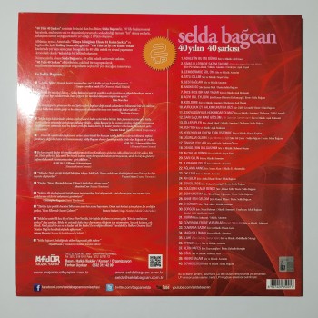 Selda Bağcan - 40 Yılın 40 Şarkısı (Yeni Baskı 2LP)
