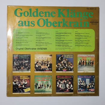 Goldene Klange aus Oberkrain - Original Oberkrainer Avsenik 2LP