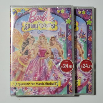 Barbie ve Sihirli Dünyası (Jelatininde) 2 DVD Lot