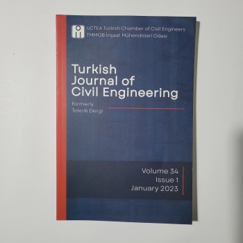 Turkish Journal of Civil Engineering Formerly Teknik Dergi Vol: 34 Issue: 1