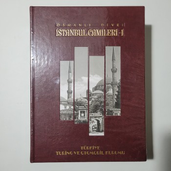 Osmanlı Devri İstanbul Camileri (3 Cilt, Jelatininde)