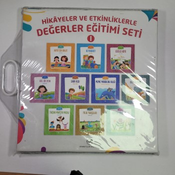 Hikayeler ve Etkinliklerle Değerler Eğitim Seti 1 (Jelatininde)