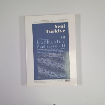Yeni Türkiye 72 Kafkaslar Özel Sayısı 2