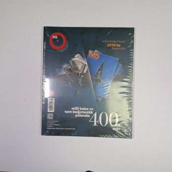 M5 Savunma Strateji Dergisi 400. Sayı (Jelatininde)
